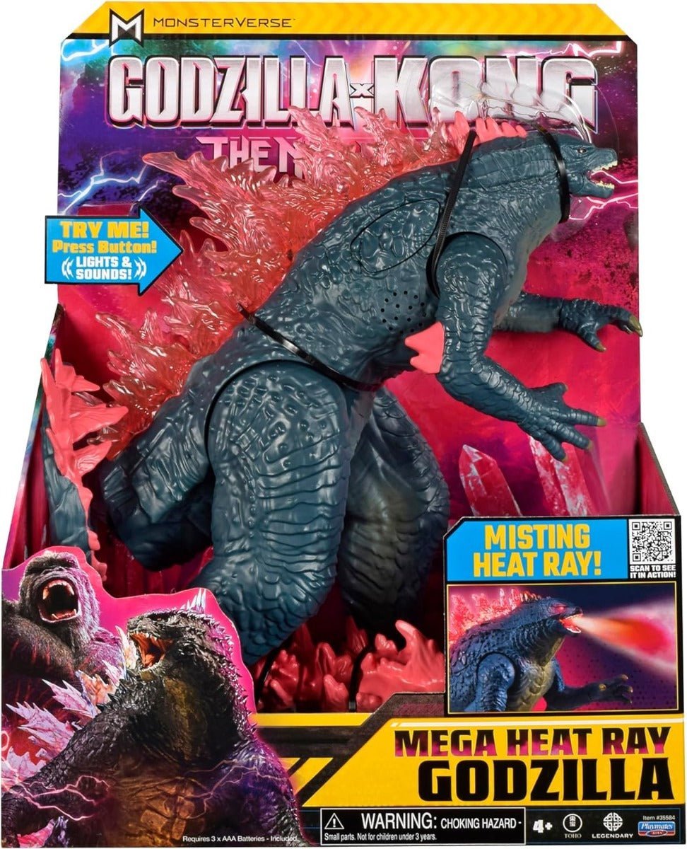 Godzilla x Kong The New Empire Mega Heat Ray Godzilla Action Figure - Colorland Toys