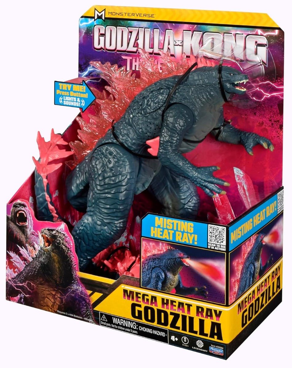 Godzilla x Kong The New Empire Mega Heat Ray Godzilla Action Figure - Colorland Toys