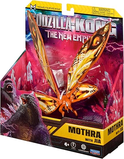 Godzilla x Kong The New Empire: Mothra With Jia 6inch 35207 — image 1