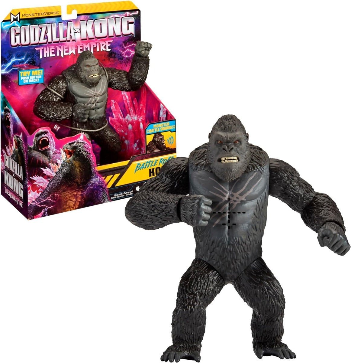 Godzilla x Kong The New Empire: Rattle Roar Kong Figure 7inch — image 2