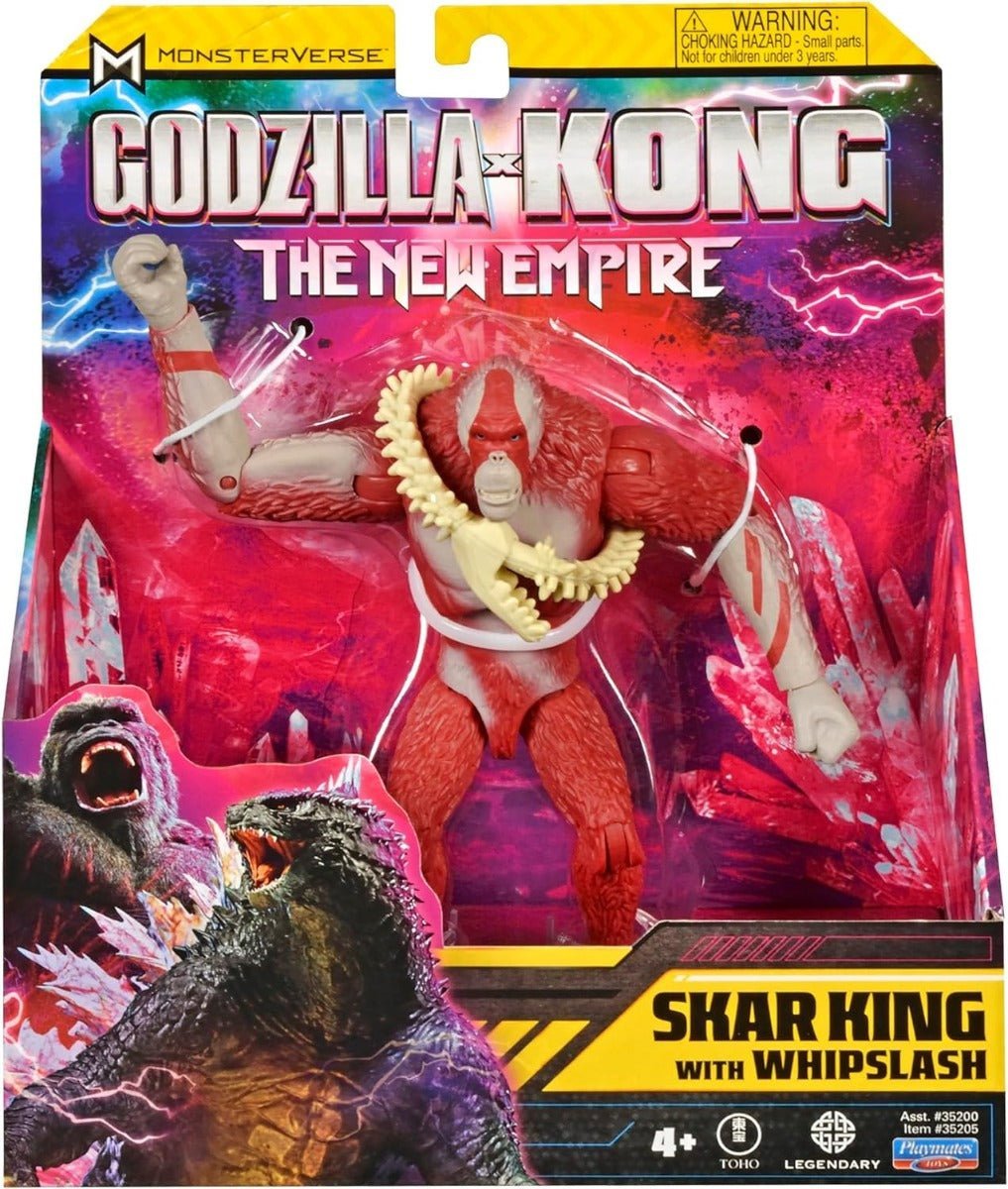 Godzilla x Kong The New Empire: Skar King With Whipslash 6inch - Colorland Toys