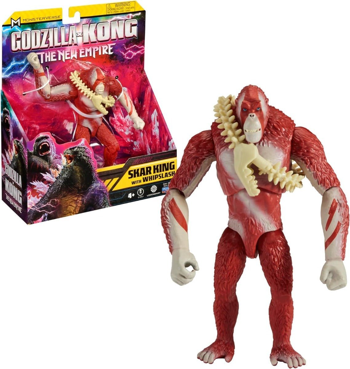 Godzilla x Kong The New Empire: Skar King With Whipslash 6inch - Colorland Toys