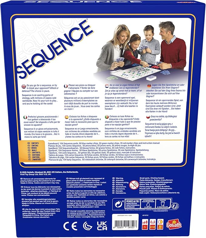 Goliath Sequence Classic GOL - 919752 - NEW - Colorland Toys