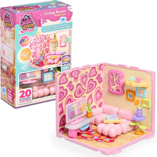 Goliath Suite Spaces - Living Room Set | Modular Dollhouse Furniture