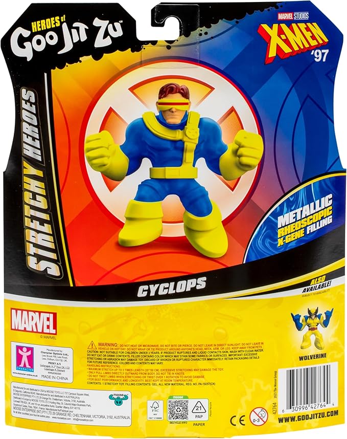 Goo Jit Zu Marvel X - Men 97 Cyclops 42764 - Colorland Toys