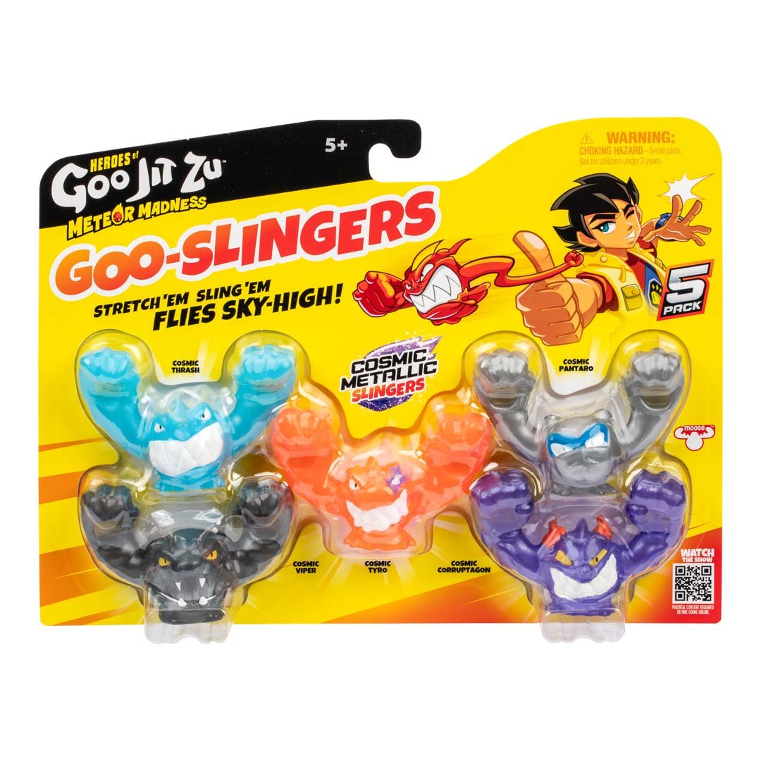 Goo Jit Zu S13 Mmdns Goo Slingers-5Pk Hyper Blast 43086 — image 1