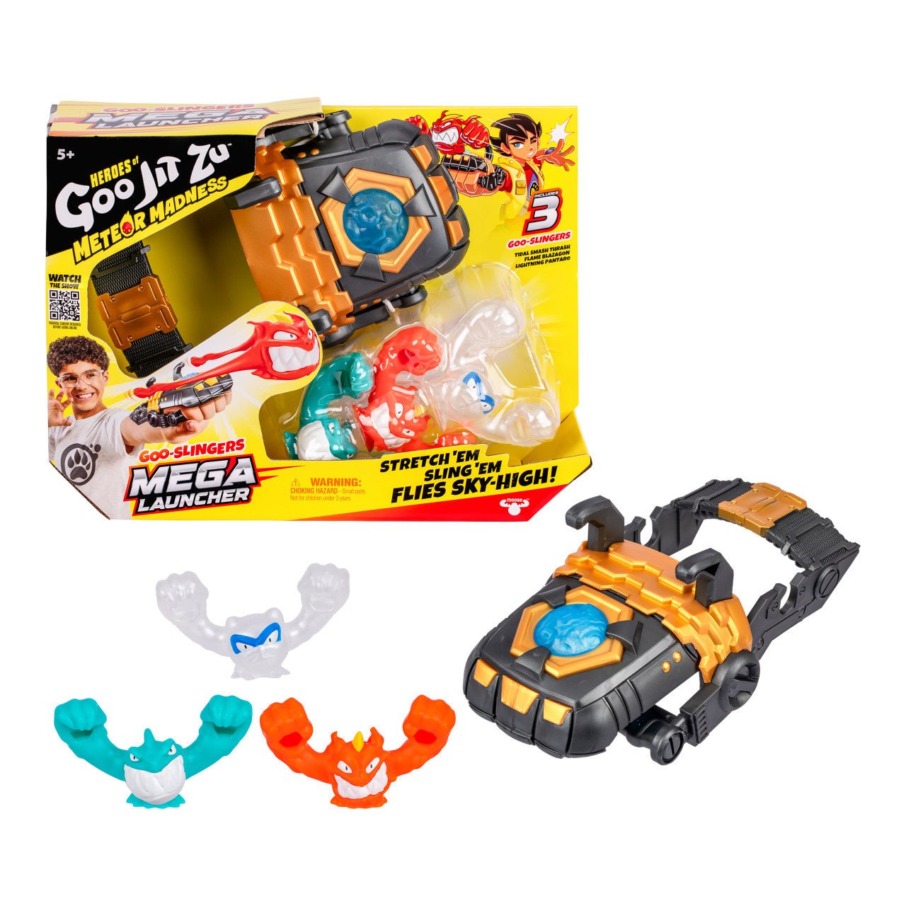 Goo Jit Zu S13 Mmdns Goo Slingers - Mega Launcher 42989 - Colorland Toys