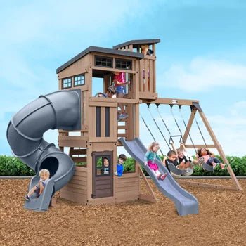 Gorilla Skyline Lookout Outdoor Playset - Colorland Toys