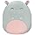 Squishmallows Harrison Grey Hippo Plush 12inch