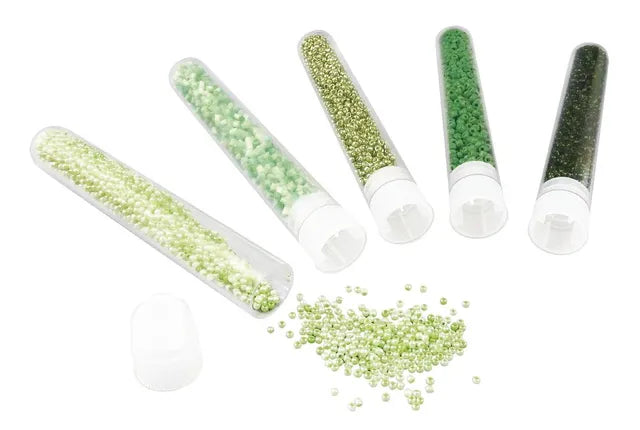 Buki Bead Tubes Green PE005