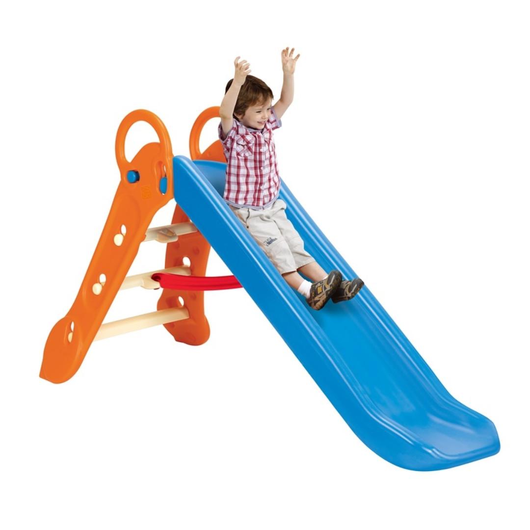 Grow ’n Up Qwikfold Maxi Slide with Water Sprinkler Blue 2017 - Colorland Toys