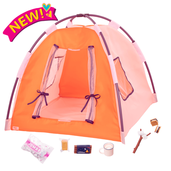 Our Generation Tent & Camping Set for 18-inch Dolls All Night Campsite - Colorland Toys
