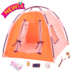 Our Generation Tent & Camping Set for 18-inch Dolls All Night Campsite - Colorland Toys