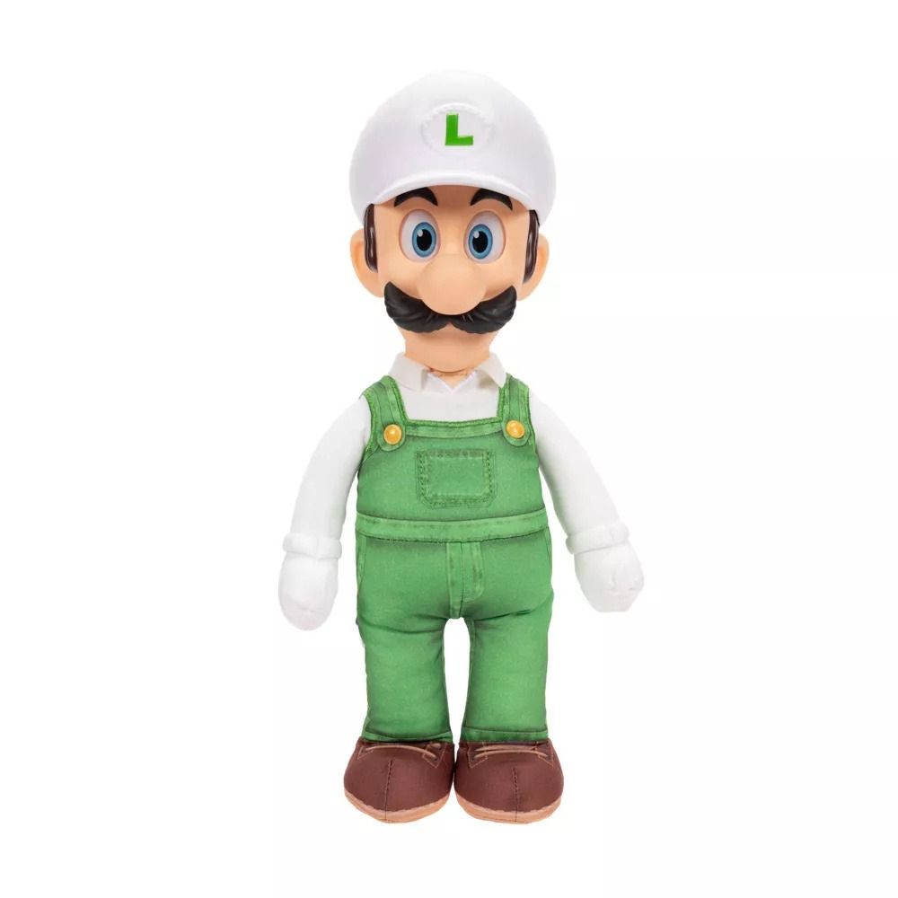 Nintendo Super Mario2 Movie Jumbo Roto Plush - Fire Luigi 43237 - Colorland Toys