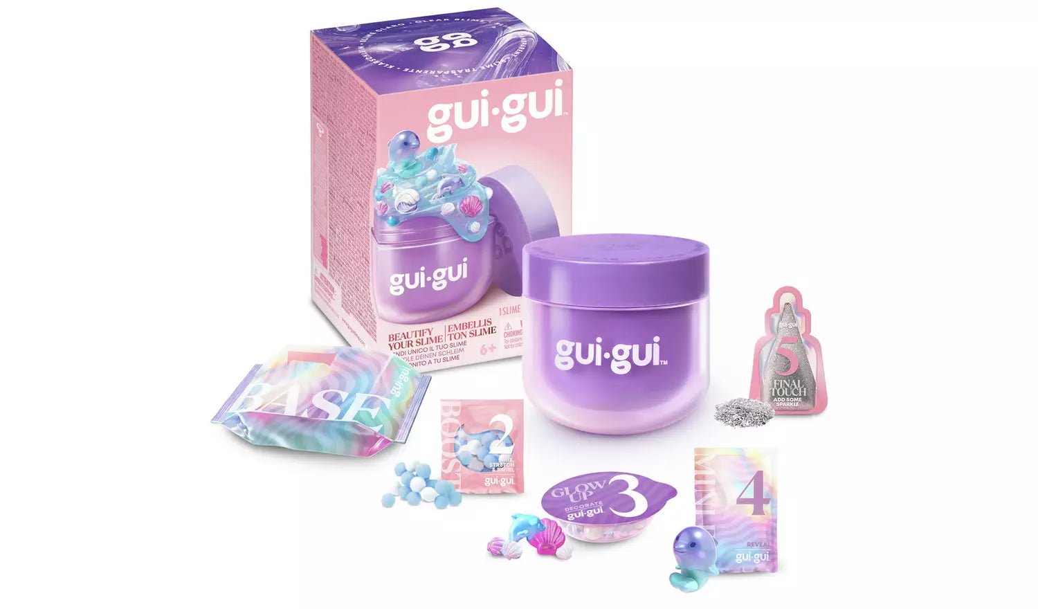 Gui Gui Beautify Your Slime Mystery Slime Single Pack 90736 - Colorland Toys