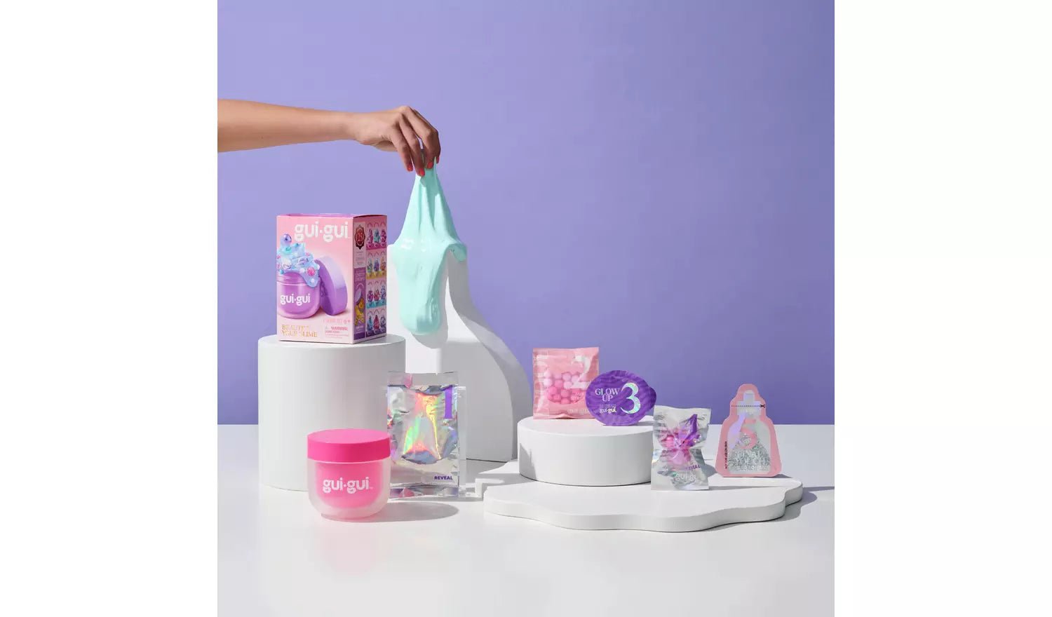 Gui Gui Beautify Your Slime Mystery Slime Single Pack 90736 - Colorland Toys