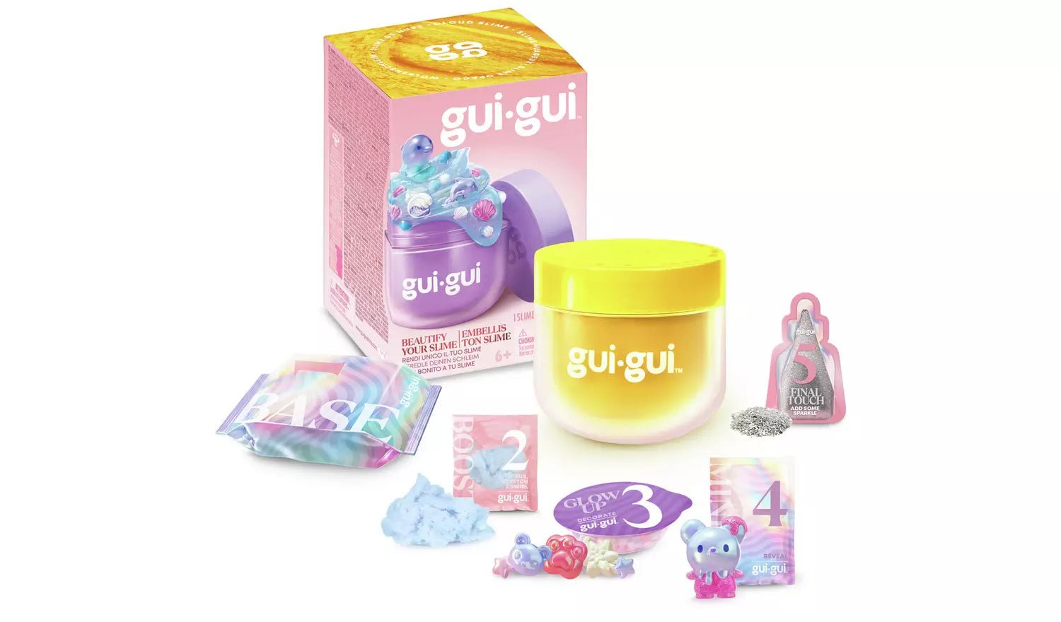 Gui Gui Beautify Your Slime Mystery Slime Single Pack 90736 - Colorland Toys