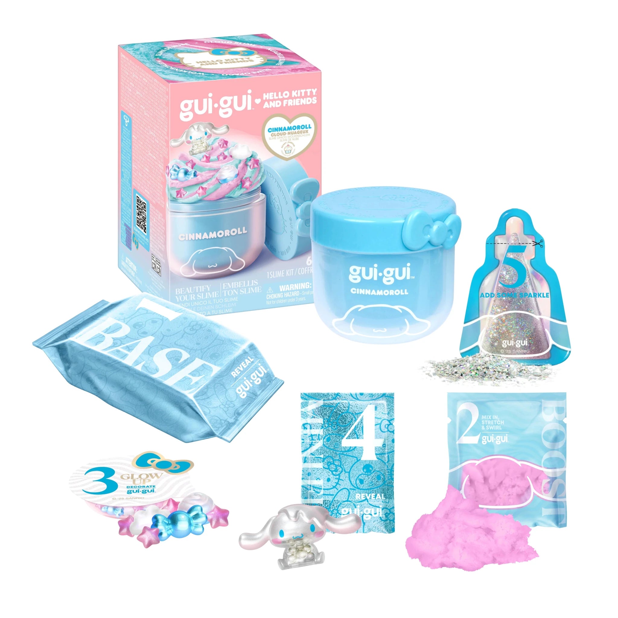 Gui Gui Sanrio Hello Kitty and Friends Cinnamoroll Slime 90446 - Colorland Toys