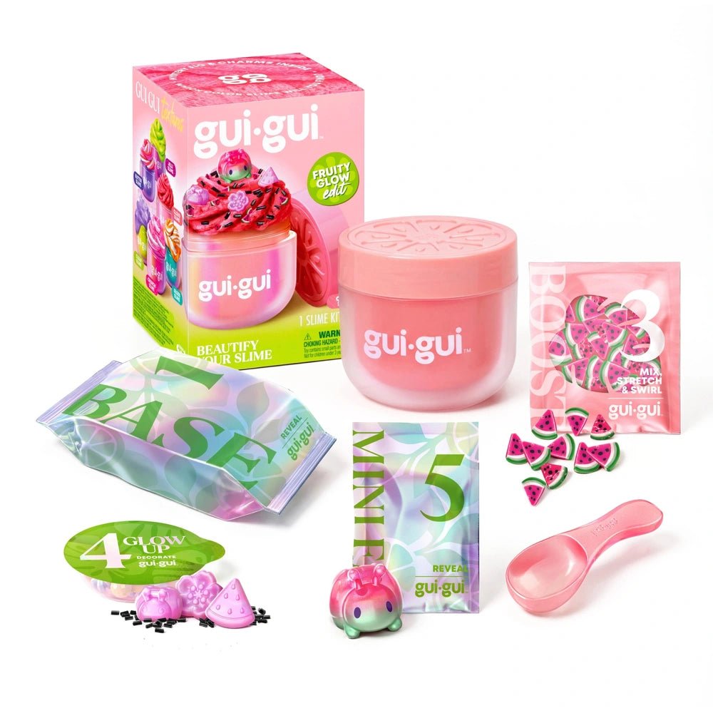 Gui Gui Slime Fruity Glow Single Pack Assorted 90767/90440 - Random Selection - Colorland Toys