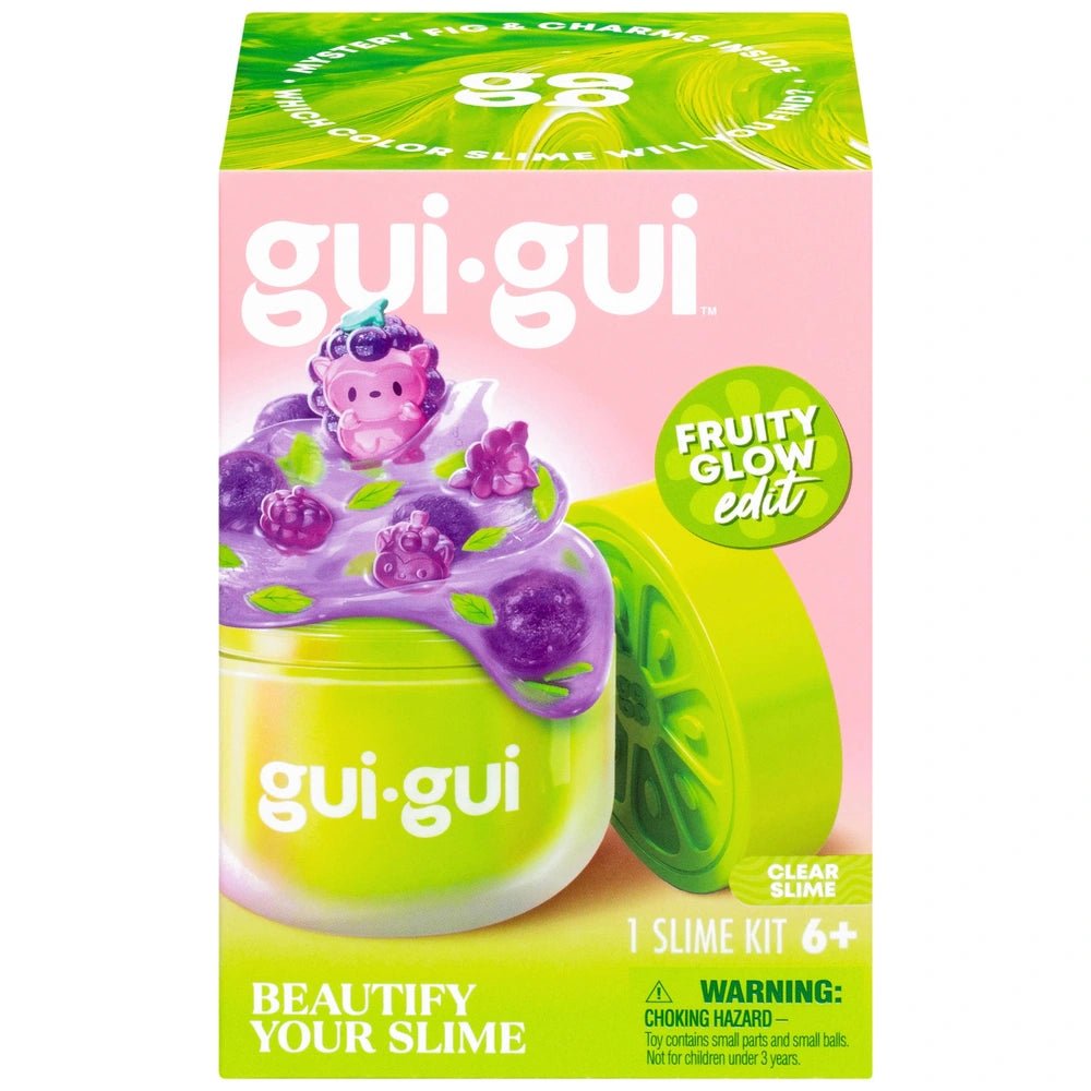 Gui Gui Slime Fruity Glow Single Pack Assorted 90767/90440 - Random Selection - Colorland Toys