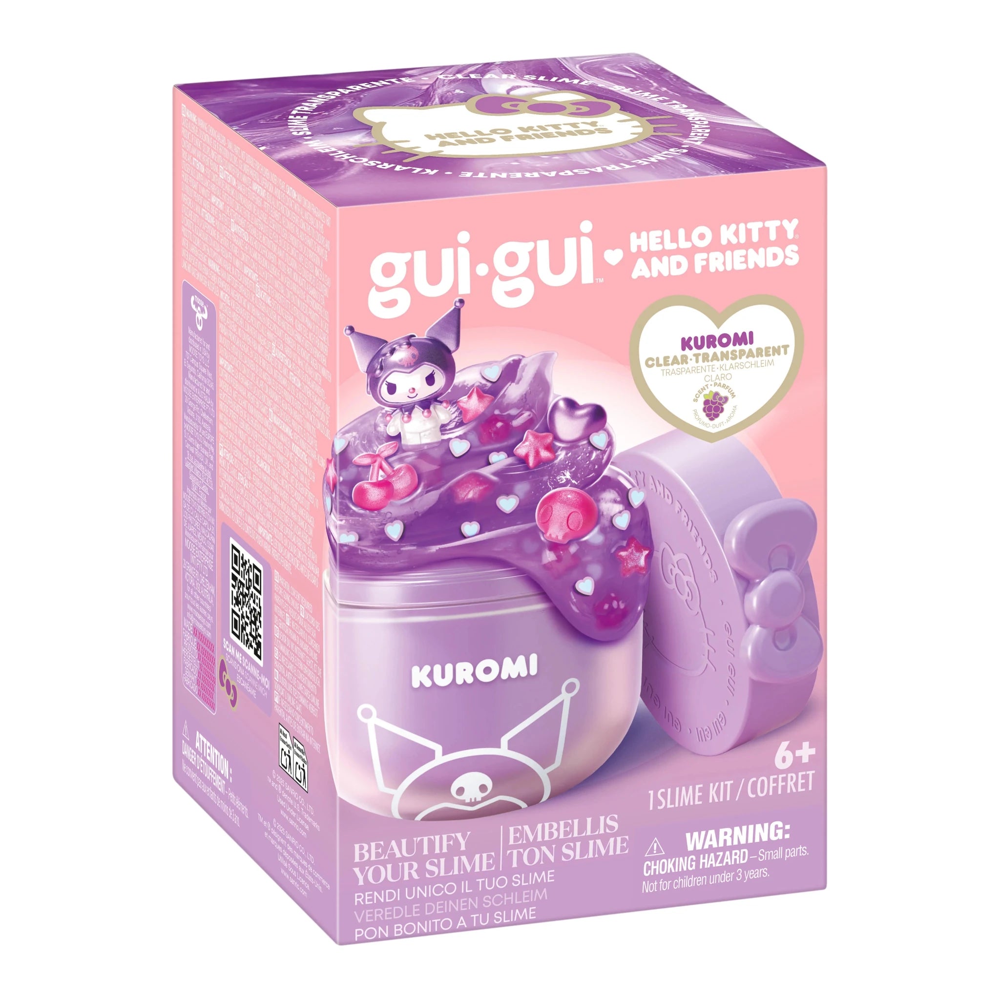 Gui Gui Slime Hello Kitty & Friends Surprise Slime Single Pack Assorted 90754/90753/90754 - Random Selection - Colorland Toys