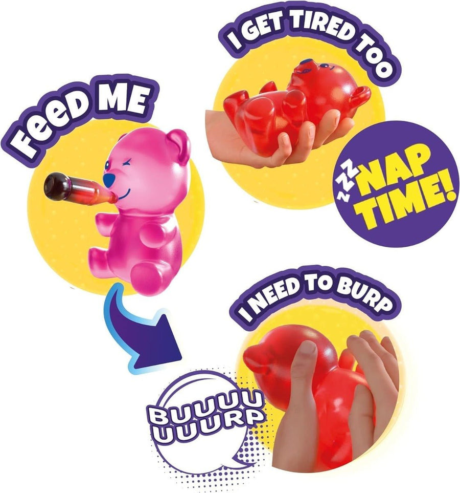 Gummymals Rubbery Squeezable Gummy Bear Shape Yellow — image 3