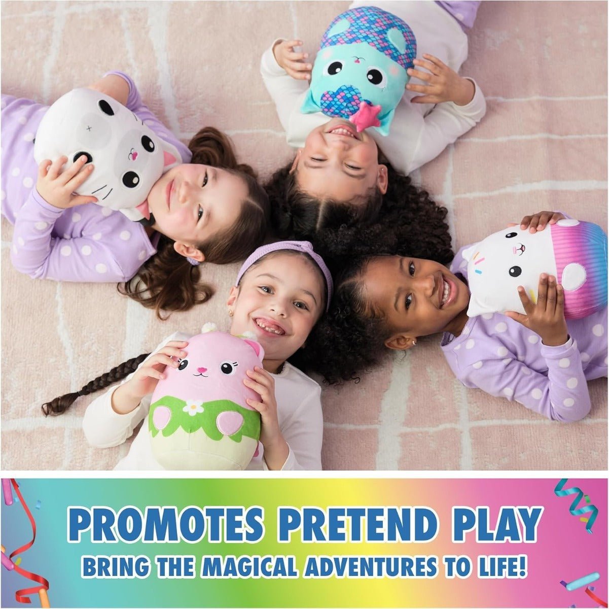 Gund Gabby's Dollhouse Fairy Kitty Plush 30cm 6070326 - Colorland Toys