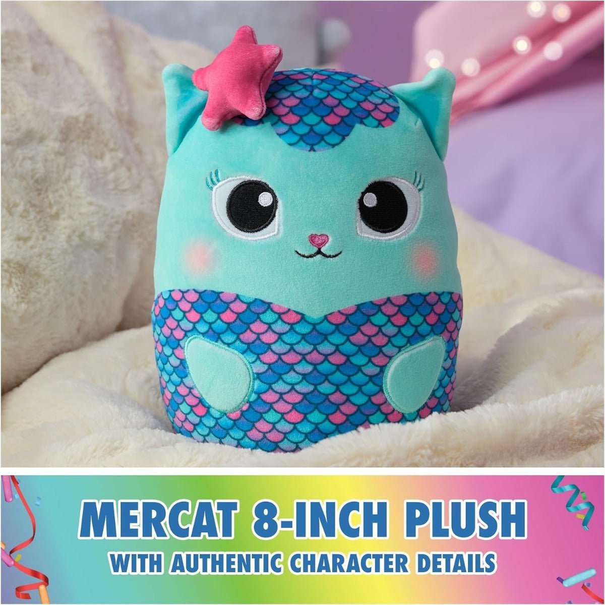 Gund Gabby's Dollhouse Mercat Plush 30cm 6070325 - Colorland Toys