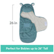 Gund Oh So Snuggly Blanket Wrap Hippo 6066059