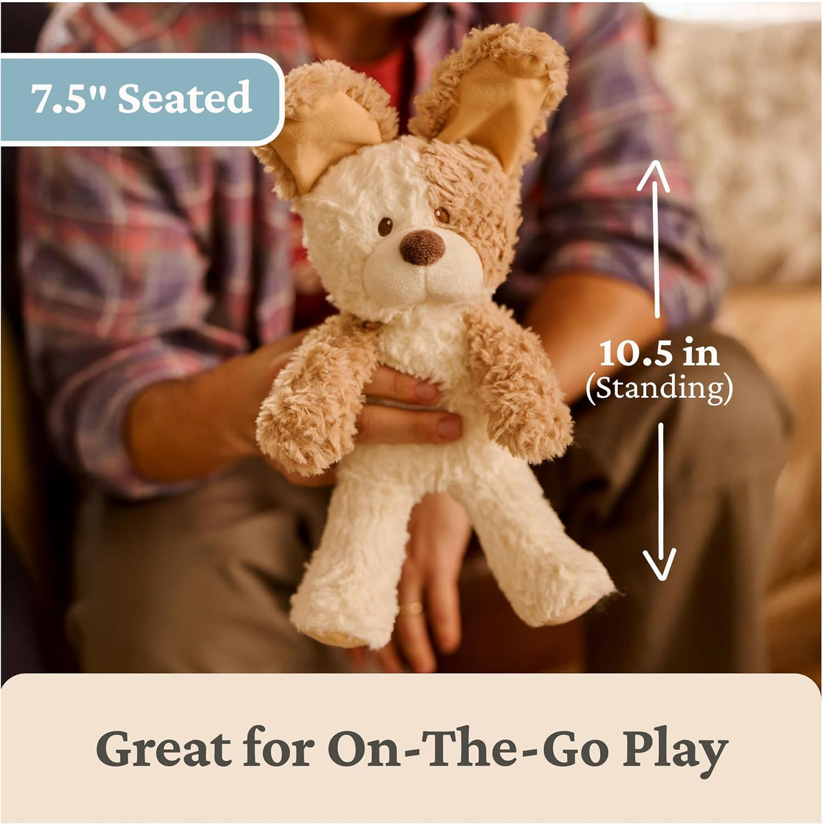 Gund PAB Peeki the Puppy handheld 6075049 — image 3