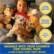 GUND Paw Patrol Chase Hugging Snuffles Bear 9.5 Inch Plush Toy 6075056