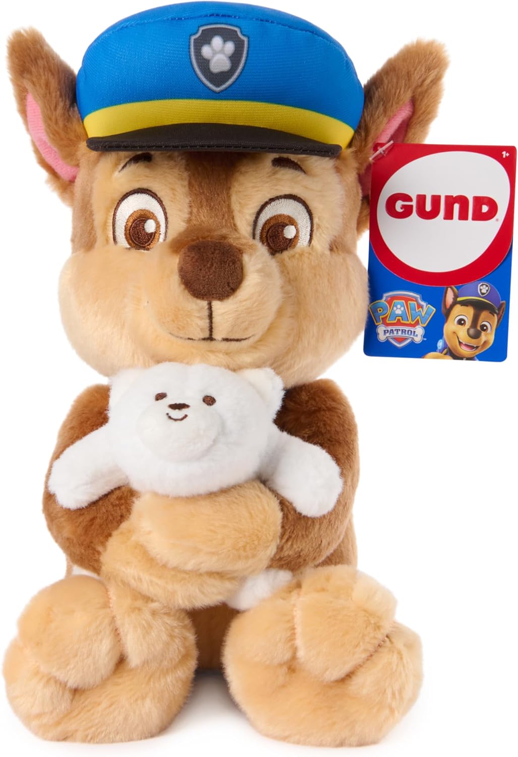 GUND Paw Patrol Chase Hugging Snuffles Bear 9.5 Inch Plush Toy 6075056 — image 1