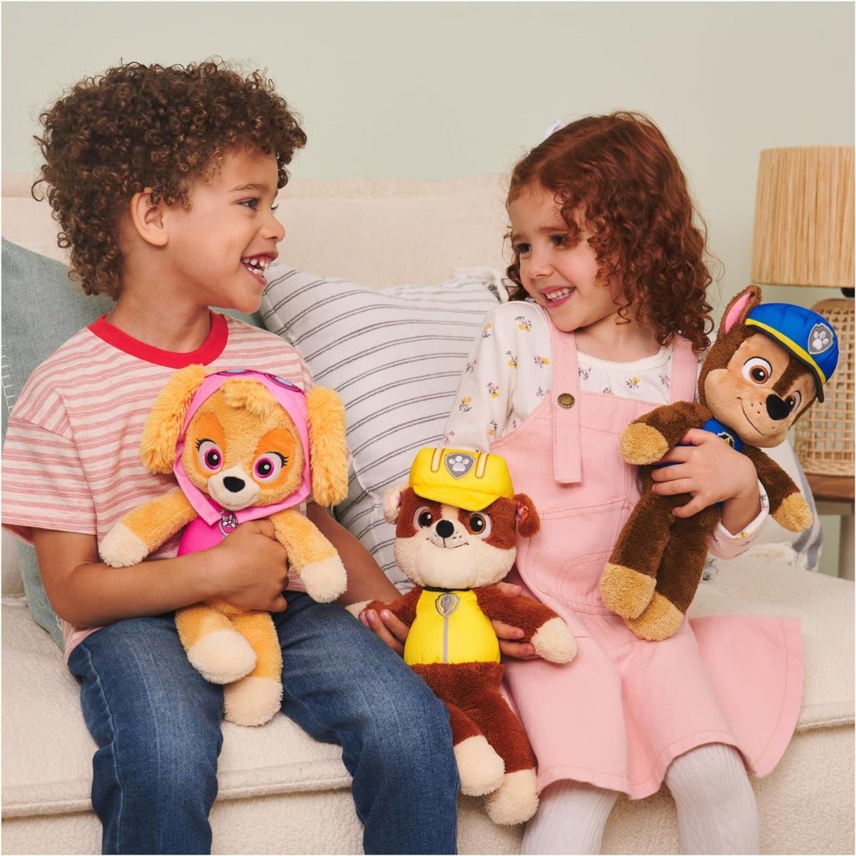 Gund Paw Patrol Take Along Rubble Plush 13inch - Colorland Toys