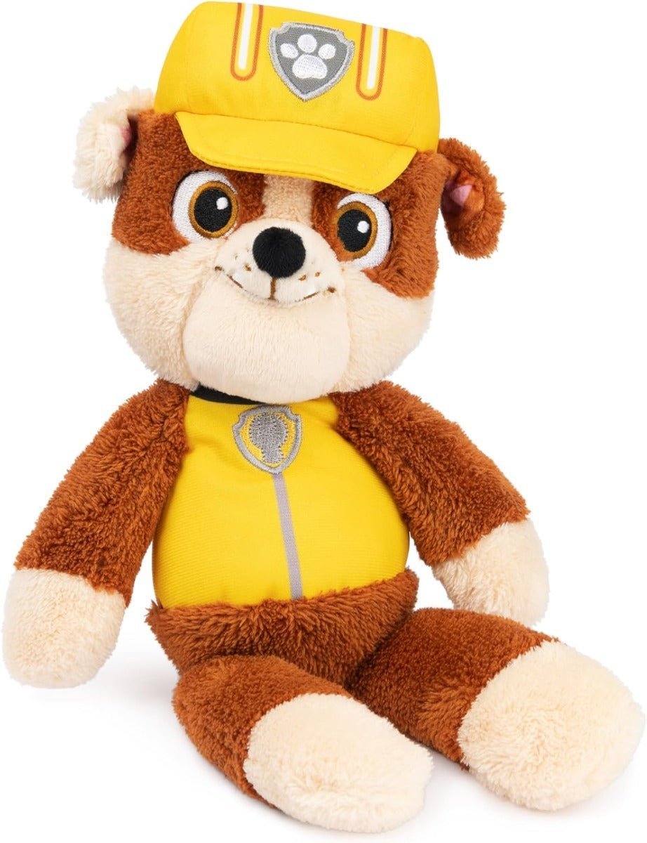 Gund Paw Patrol Take Along Rubble Plush 13inch - Colorland Toys