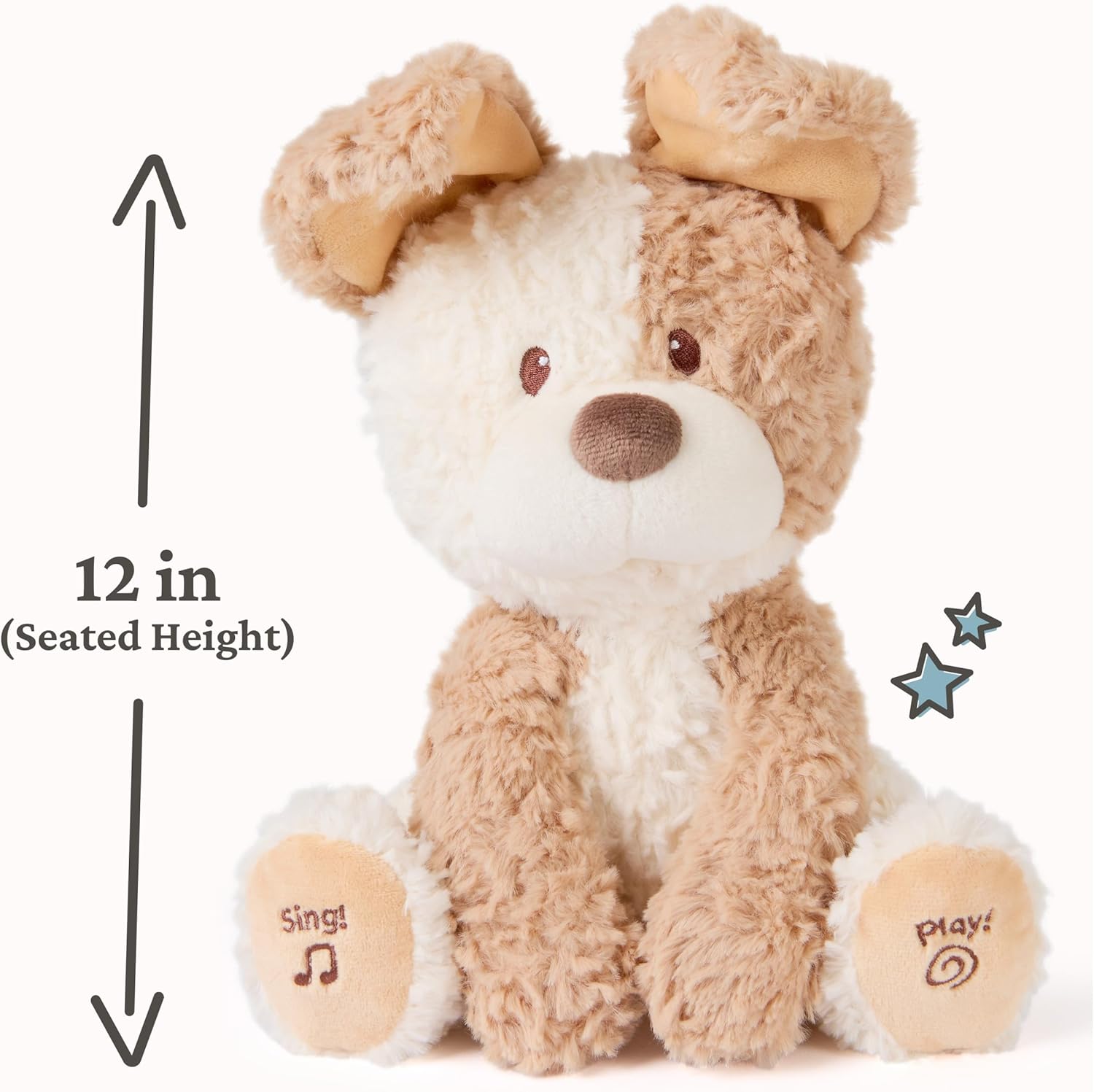 Gund Peeki The Puppy Animated 6072443 - Colorland Toys