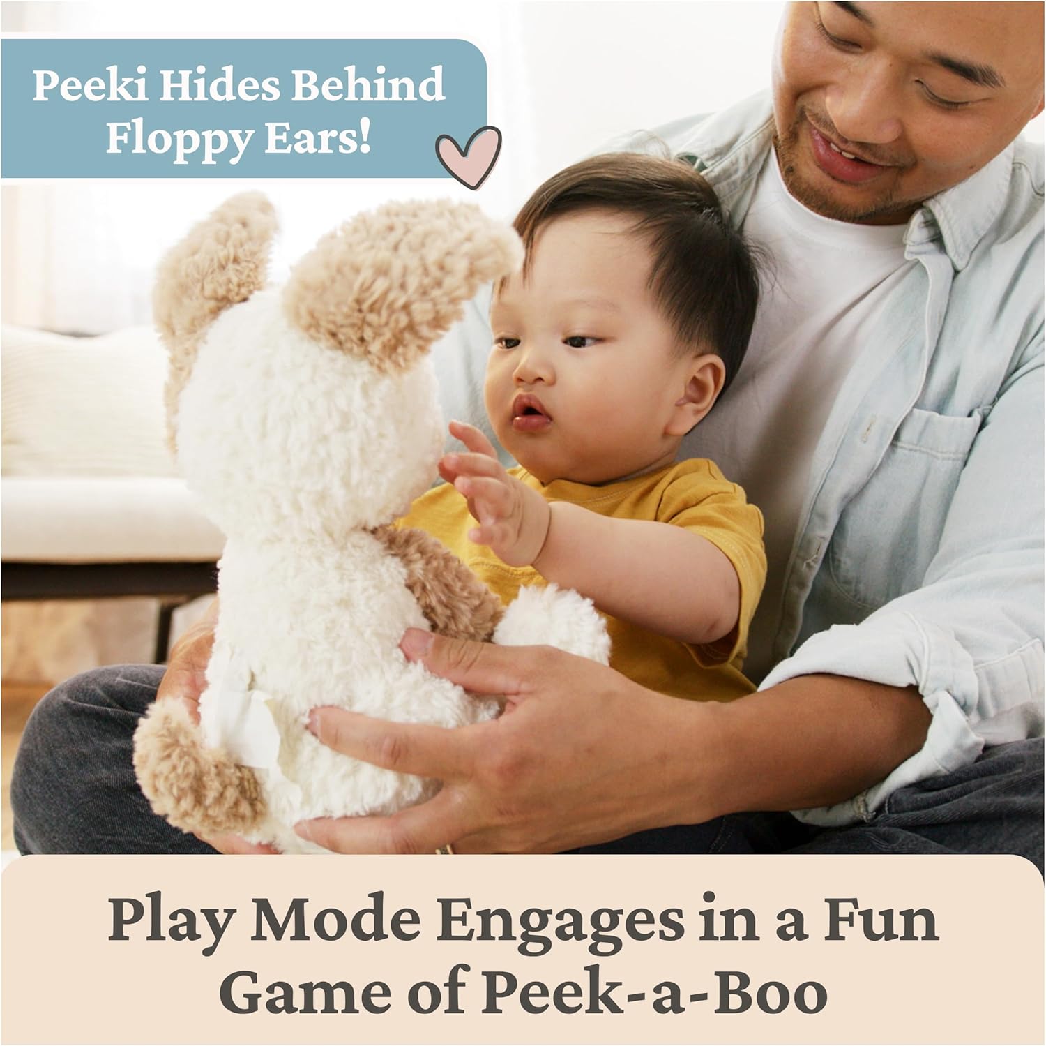 Gund Peeki The Puppy Animated 6072443 - Colorland Toys