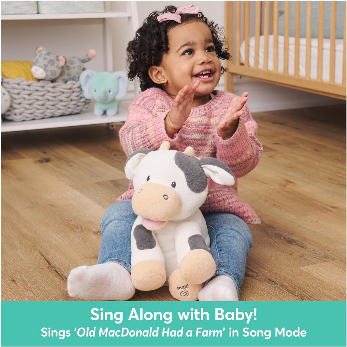 Gund Story Time Buttermilk Cow Animated 6066847 - Colorland Toys