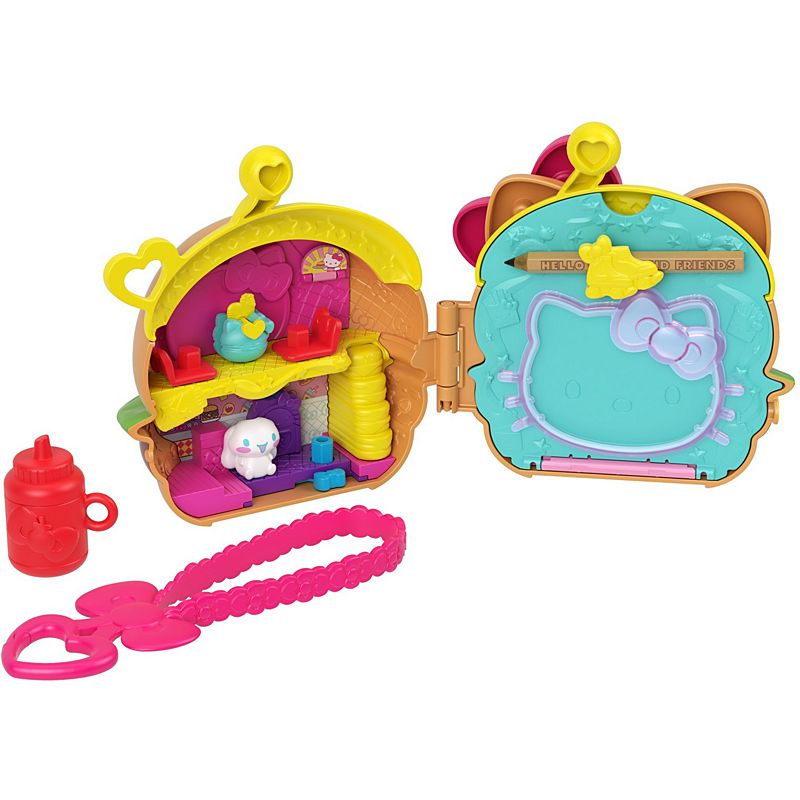 Sanrio Hello Kitty & Friends Hamburger Diner Compact Playset GVB27 - Colorland Toys