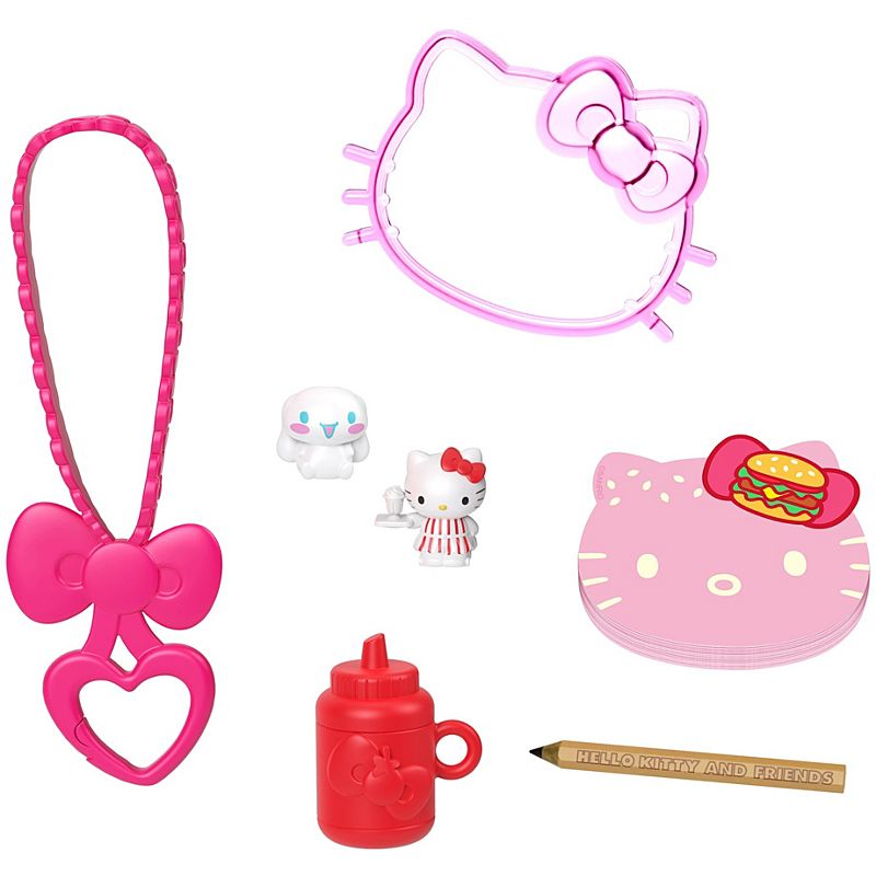 Sanrio Hello Kitty & Friends Hamburger Diner Compact Playset GVB27 - Colorland Toys