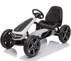 Mercedes-Benz Pedal Go Kart White XMX610 - Colorland Toys
