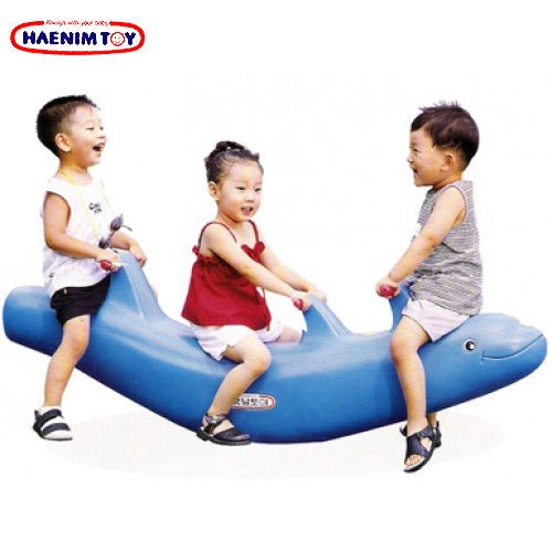 Haenim Dolphin Seesaw Assorted Colors HN760 - Colorland Toys