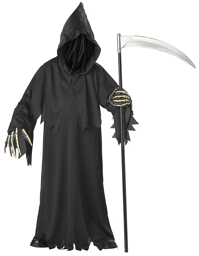 Halloween Costume Grim Reaper Boy Large 84564-L — image 1