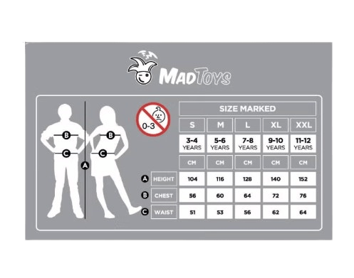 Halloween Costume Wednesday 349747 - L - Colorland Toys