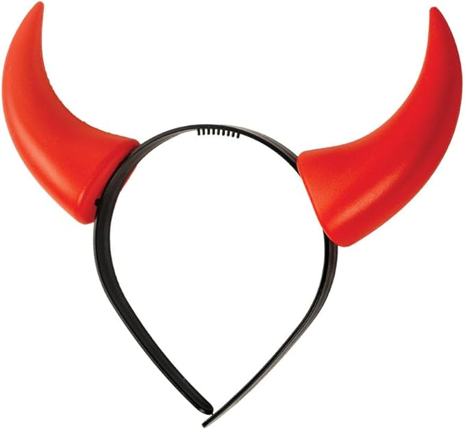 Halloween Red Devil Headband 349246 — image 1