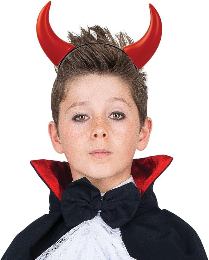 Halloween Red Devil Headband 349246 — image 2