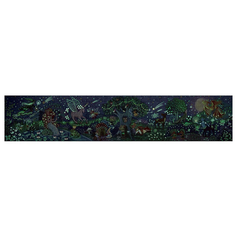 أحجية الغابة السحرية المضيئة في الظلام من هابي، 200 قطعة (150 × 300 سم) — image 3