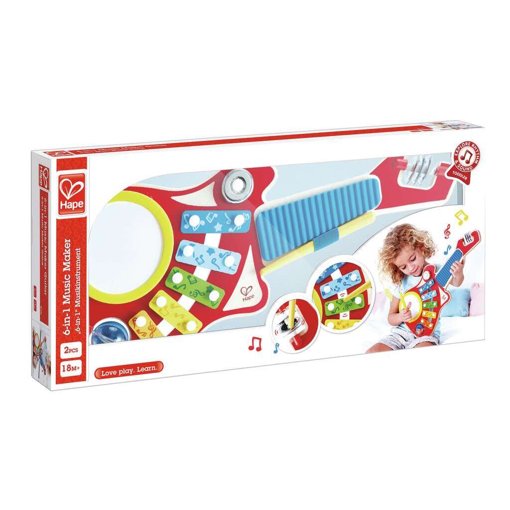 Hape 6 in 1 Music Maker E0335 — image 1