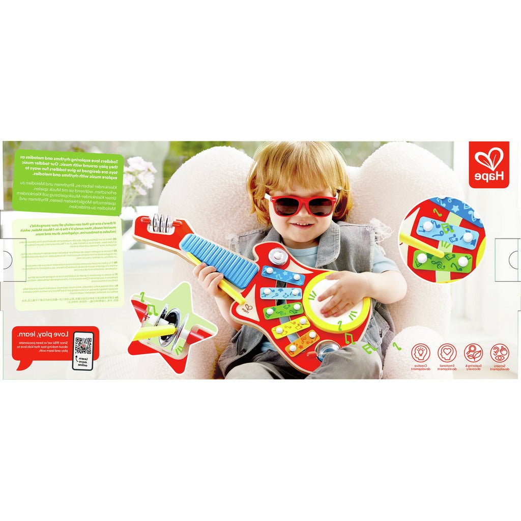 Hape 6 in 1 Music Maker E0335 - Colorland Toys
