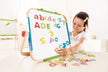 Hape ABC Wooden Magnetic Letters w/ Cloth Bag 52pcs