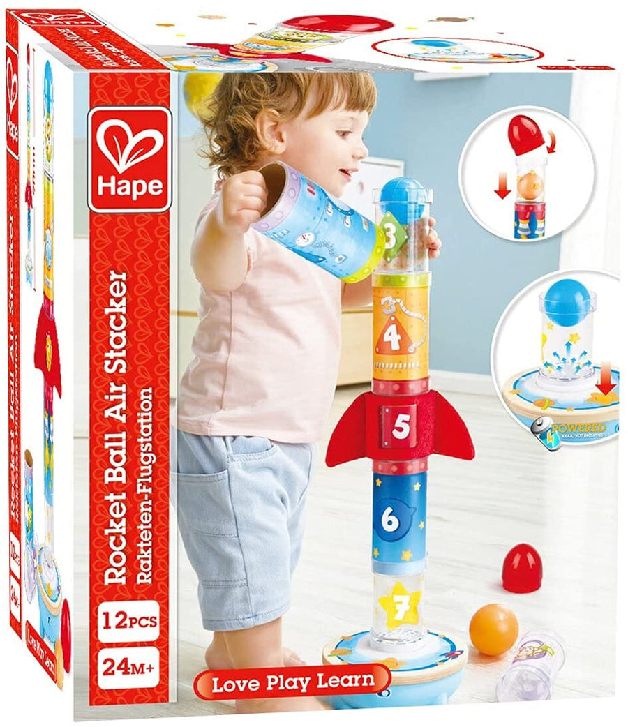 Hape Air-Powered Rocket Ball Air Stacker